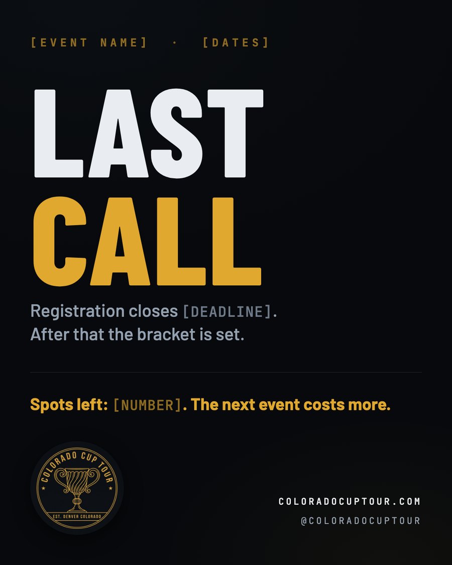 Last call